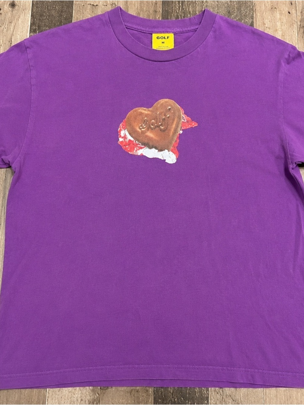 Golf Wang Men’s M Purple Heart Graphic T-Shirt Tyler The Creator Streetwear